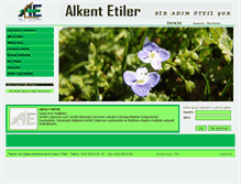 Tablet Screenshot of alkentetiler.com